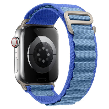 Apple Watch nylon strap with metal tips in various colours