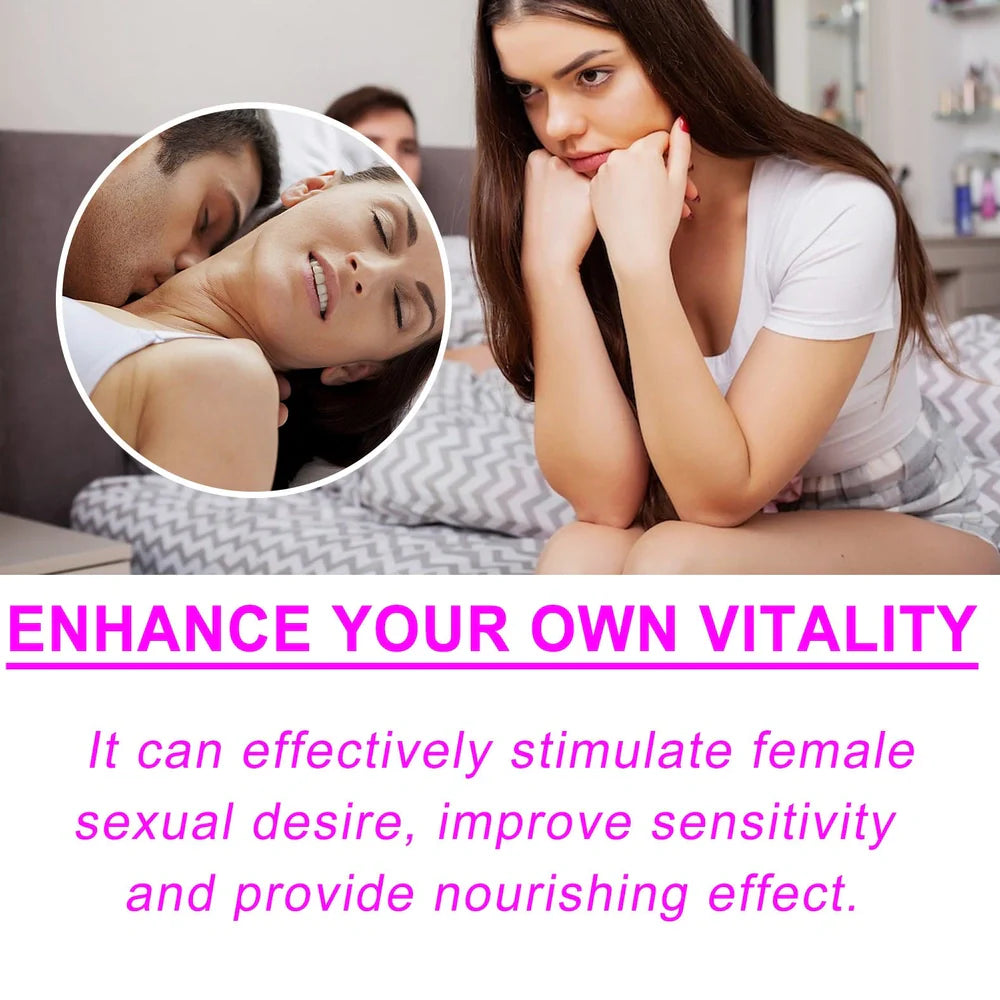 Women's 60ml body care solution in 3.8cm square container with pump dispenser