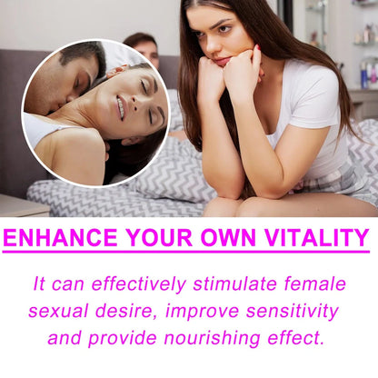 Women's 60ml body care solution in 3.8cm square container with pump dispenser