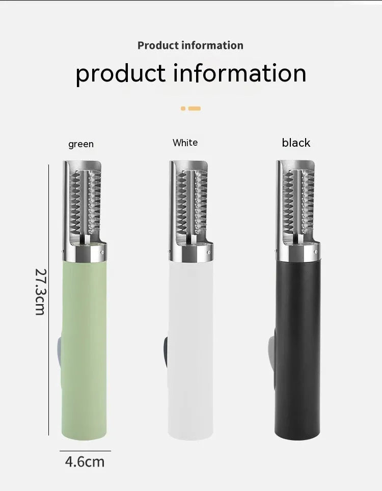 Electric fish scaler machine handheld 125W high-power seven-level waterproof white black light green