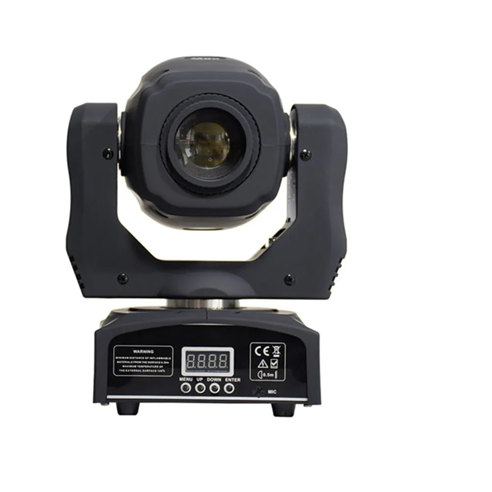 60W LED moving head light with rotating colour beam and pattern shake for KTV and stage use