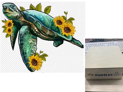 Animal Puzzle Puzzlesup A3 Size With The Box - Detailed wooden puzzle for creative minds