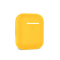 Silicone protective cover for AirPods 1/2 generation case in black, all-inclusive design