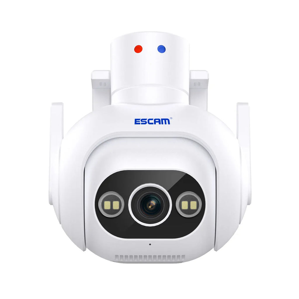 Smart colour night vision 4MP outdoor security camera with wall mount bracket