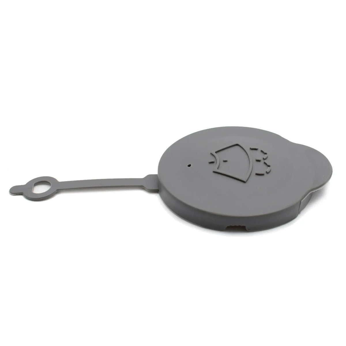 Grey glass kettle cover for Nissan vehicle windscreen washer reservoir replacement part