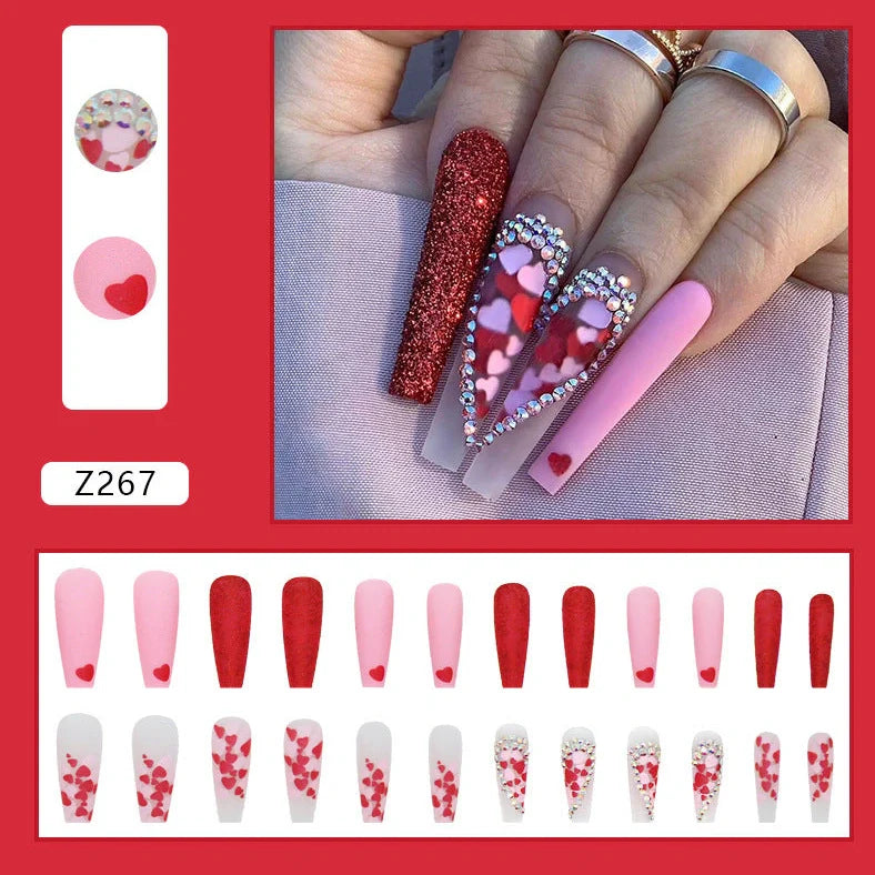 Golden butterfly design detachable nail polish patches with adhesive glue for instant application