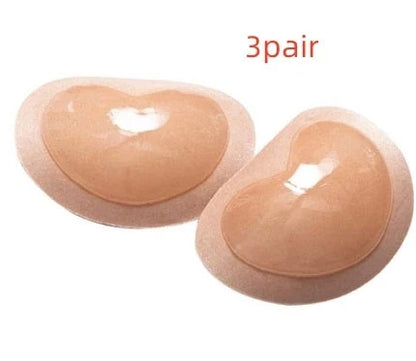Silicone nipple cover stickers in black and beige for discreet coverage