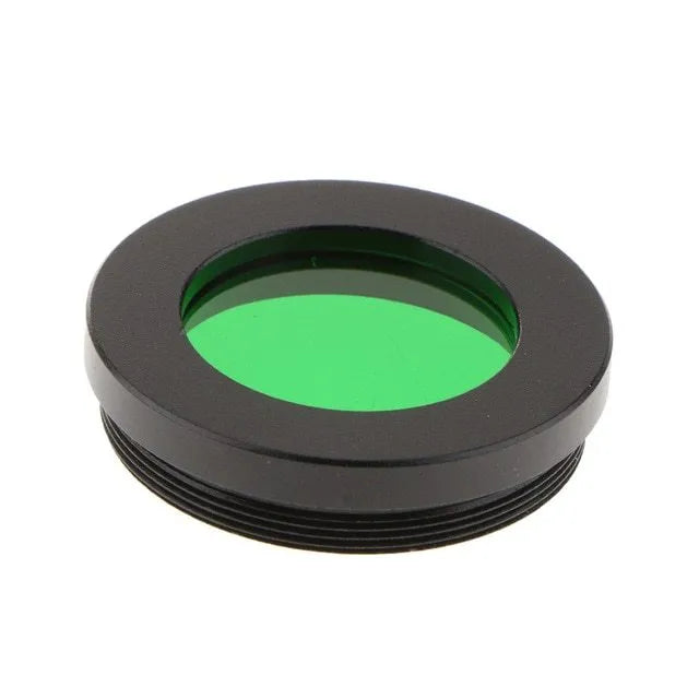 1.25 inch telescope eyepiece colour filter with metal frame for moon and planet observation