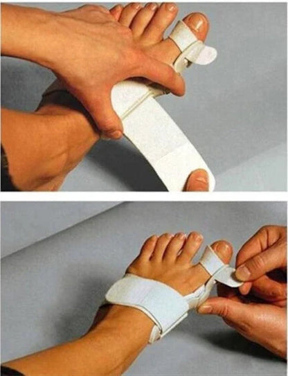 Adjustable Hallux Valgus Corrector with Foot Valgus Separator for pain relief and foot alignment