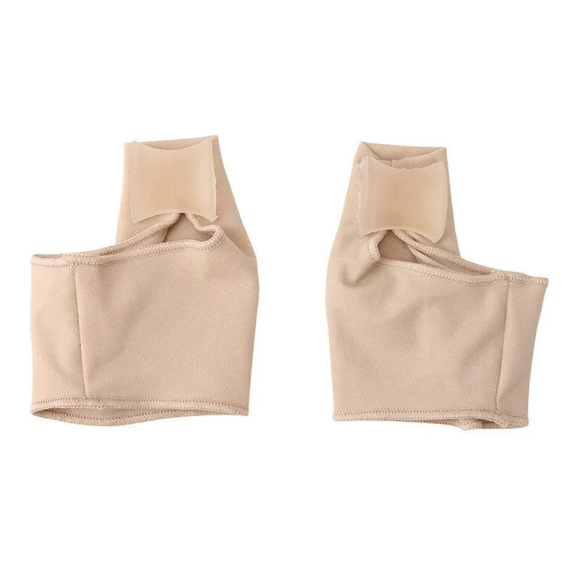 Corrective socks with gel toe separator for bunion pain relief and toe realignment