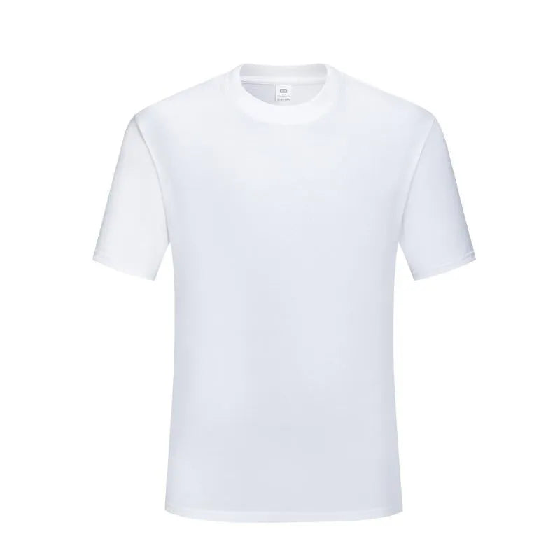 Blank cotton slim fit T-shirt in black colour with short sleeves and round neck