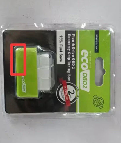 ECO OBD2 Driver Chip Tuning Box for gasoline cars, reduces fuel consumption by up to 15%