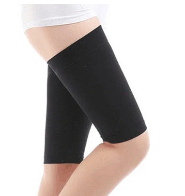 Compression sleeves with wave pattern design for arm slimming and muscle stimulation