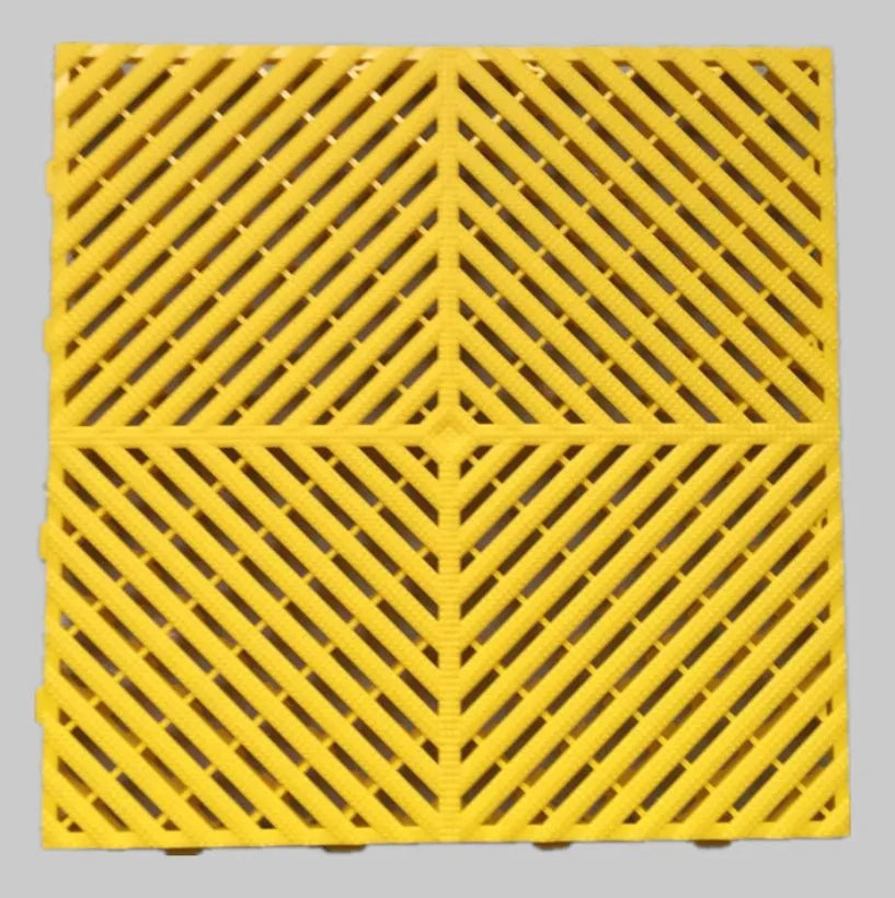 Car wash room plastic Mosaic grille tile 400mm by 400mm reinforced polypropylene