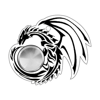 Original Puzzle Gyro Fidget Spinner Keychain for stress relief and focus improvement