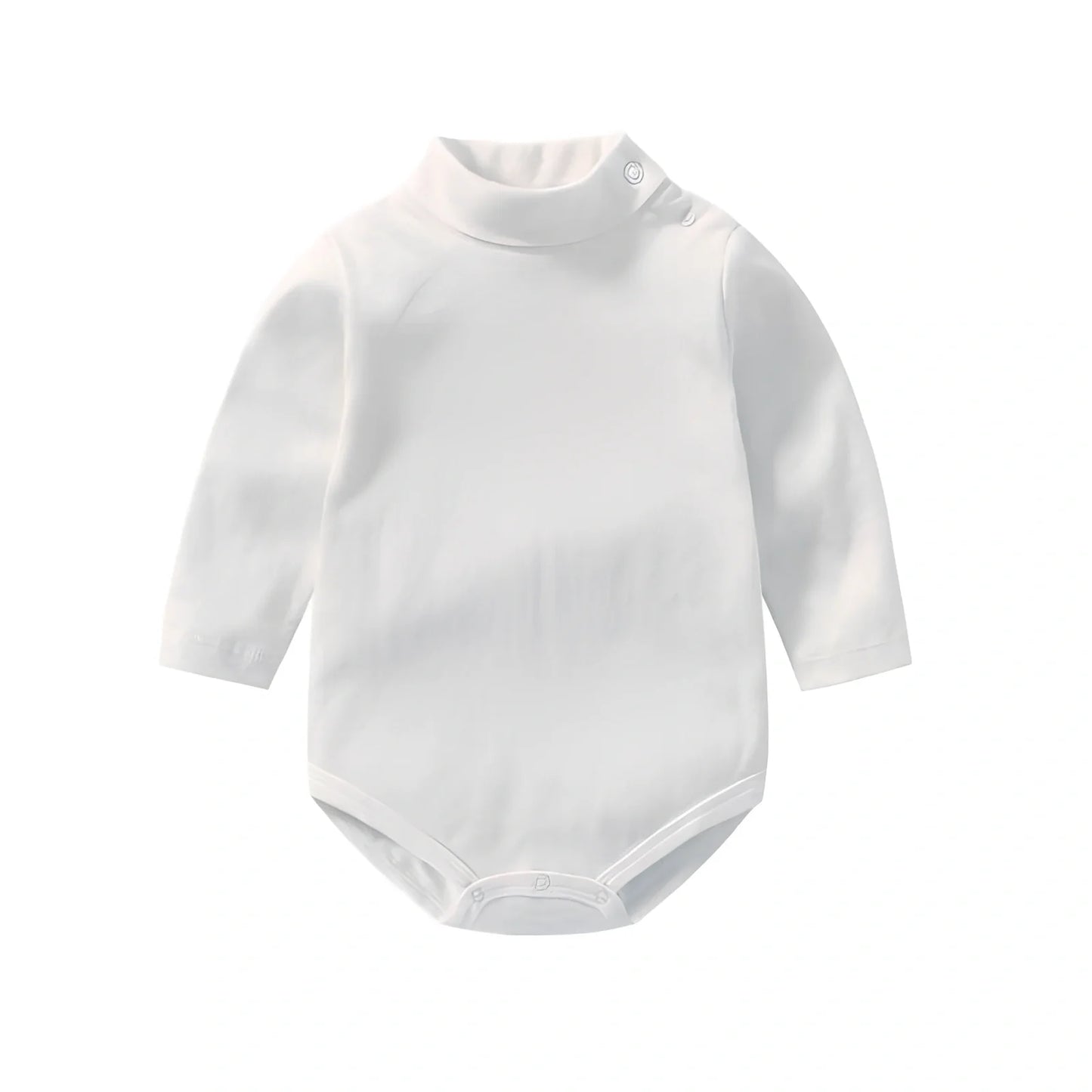 Cotton baby bodysuit with snap closures in multiple colours and sizes for New Zealand infants