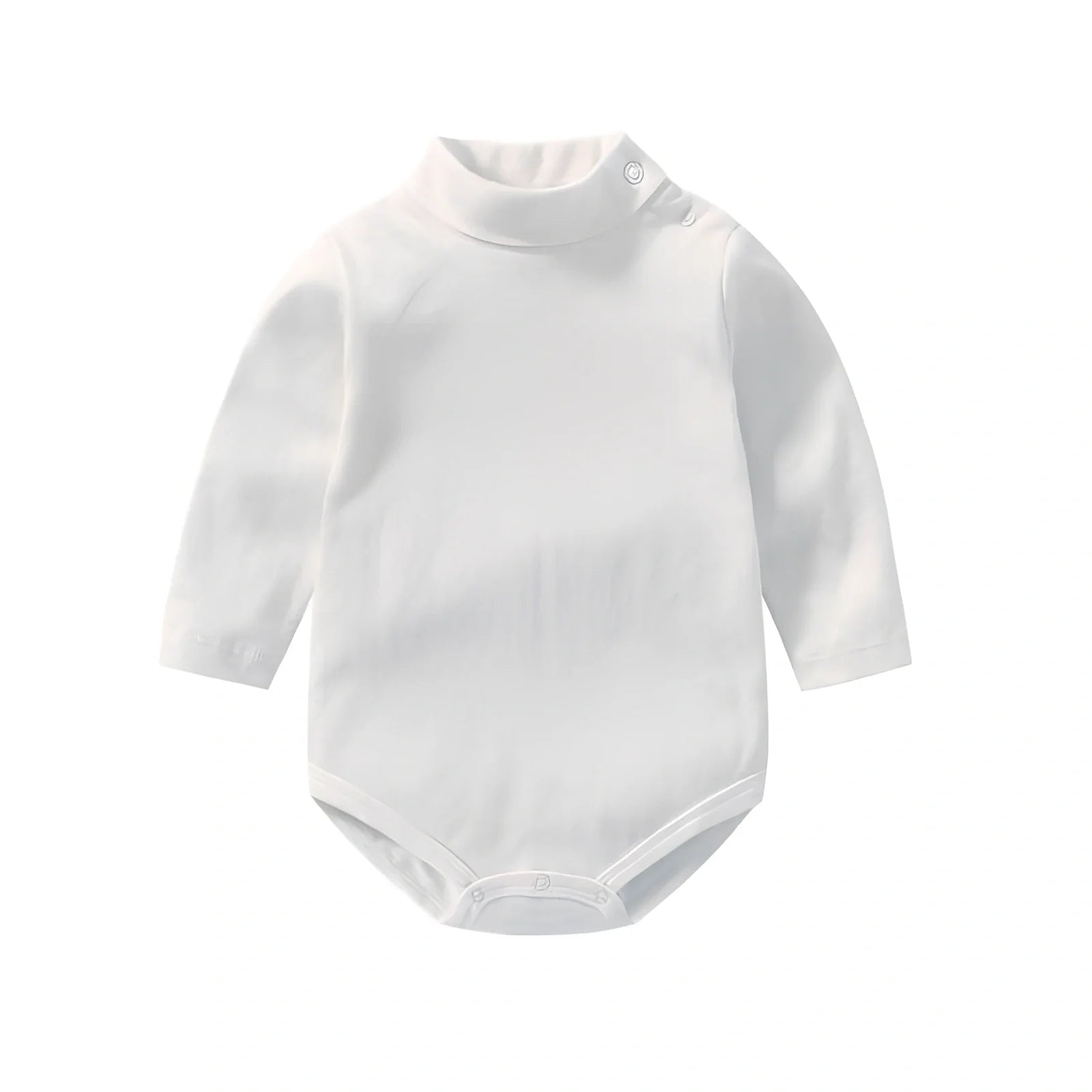 Cotton baby bodysuit with snap closures in multiple colours and sizes for New Zealand infants