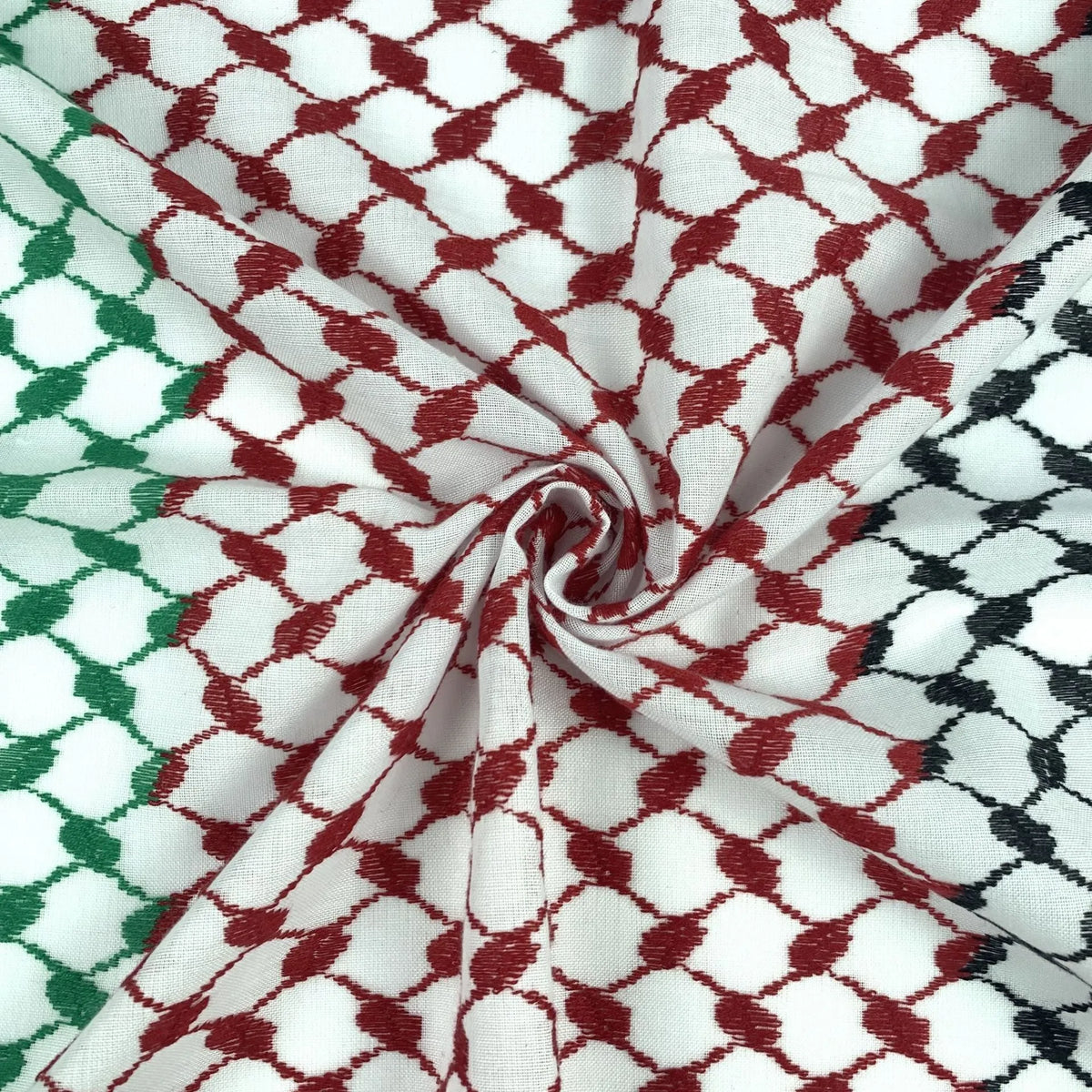 Keffiyeh jacquard square scarf 140cm polyester men's headscarf Middle Eastern style
