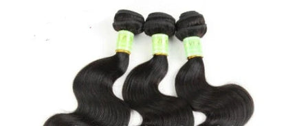 Xuchang hand-woven real human hair wig with body wave texture shown in natural style