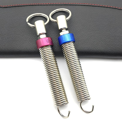 Red or blue 130g alloy car trunk lift spring, 25cm extended for 5kg boot ejection
