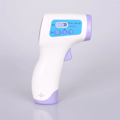 Non-contact infrared thermometer gun with backlit display for accurate temperature measurement