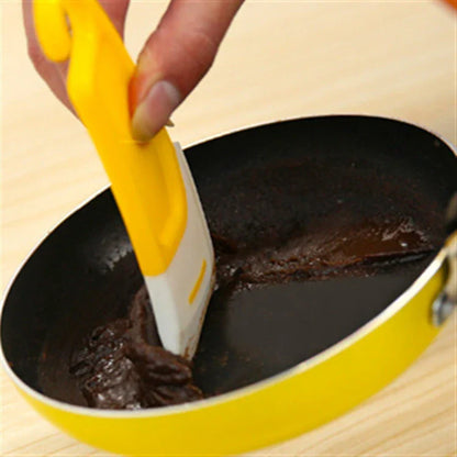 Versatile silicone scrub brushes for cleaning non-stick cookware without scratches