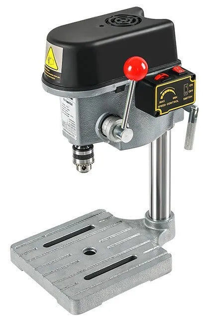 Mini bench drilling and milling machine with 240W motor for 220V power.