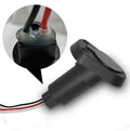 Marine navigation lamp socket with stainless steel pole and ABS plastic base for boat lighting
