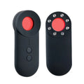 Black GPS signal detector with ABS housing measuring 93.8mm length with micro USB charging port