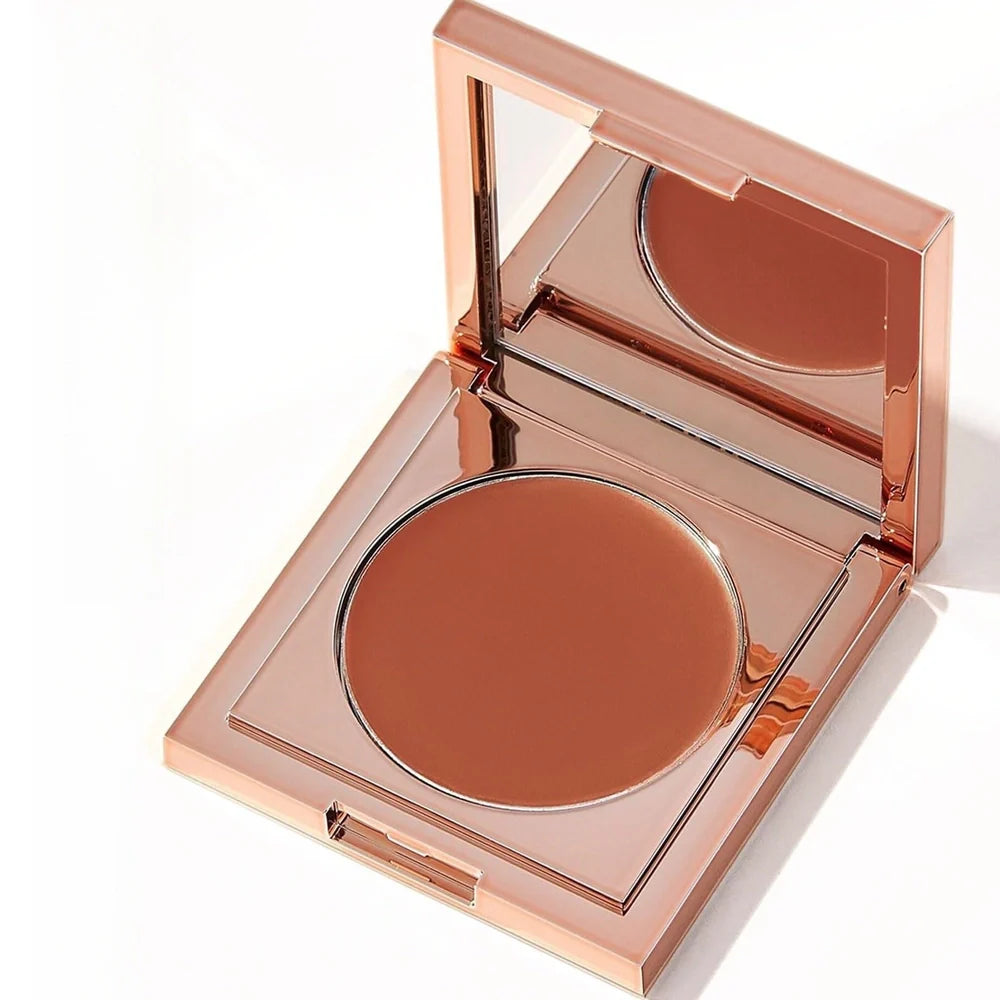 Coloured clay undereye corrector concealer pot showing 2.2g net content with five colour options displayed