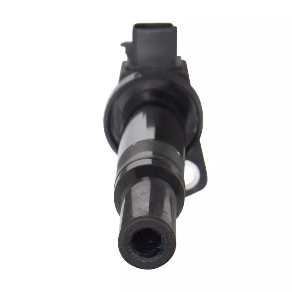 Black Hyundai DQ9101E ignition coil for 4-cylinder engines, part number 27301-3E400.
