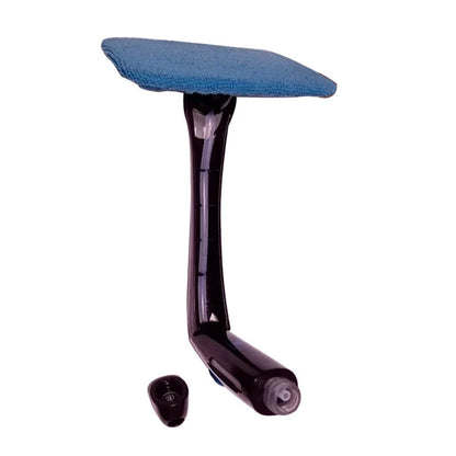 Car Window Brush with microfiber cleaning arm and built-in water sprayer