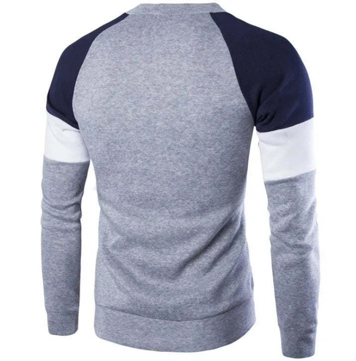 Men's cotton T-shirt with loose fit, short sleeves, and crew neck in gray colour