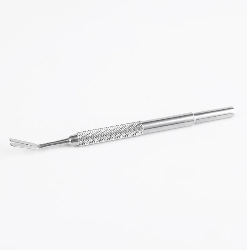 Stainless steel tick removal tweezers for cat and dog pet care