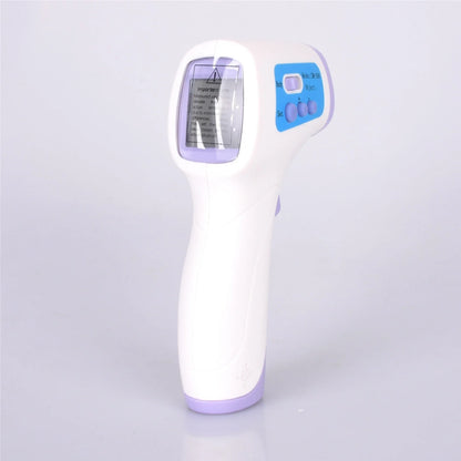 Non-contact infrared thermometer gun with backlit display for accurate temperature measurement