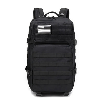 50L Tactical Outdoor Backpack with multiple compartments and MOLLE system