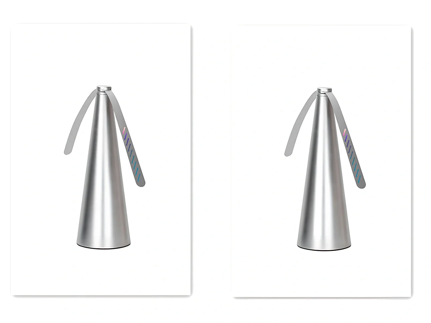 Compact USB fly repellent fan with ABS housing for tabletop insect protection