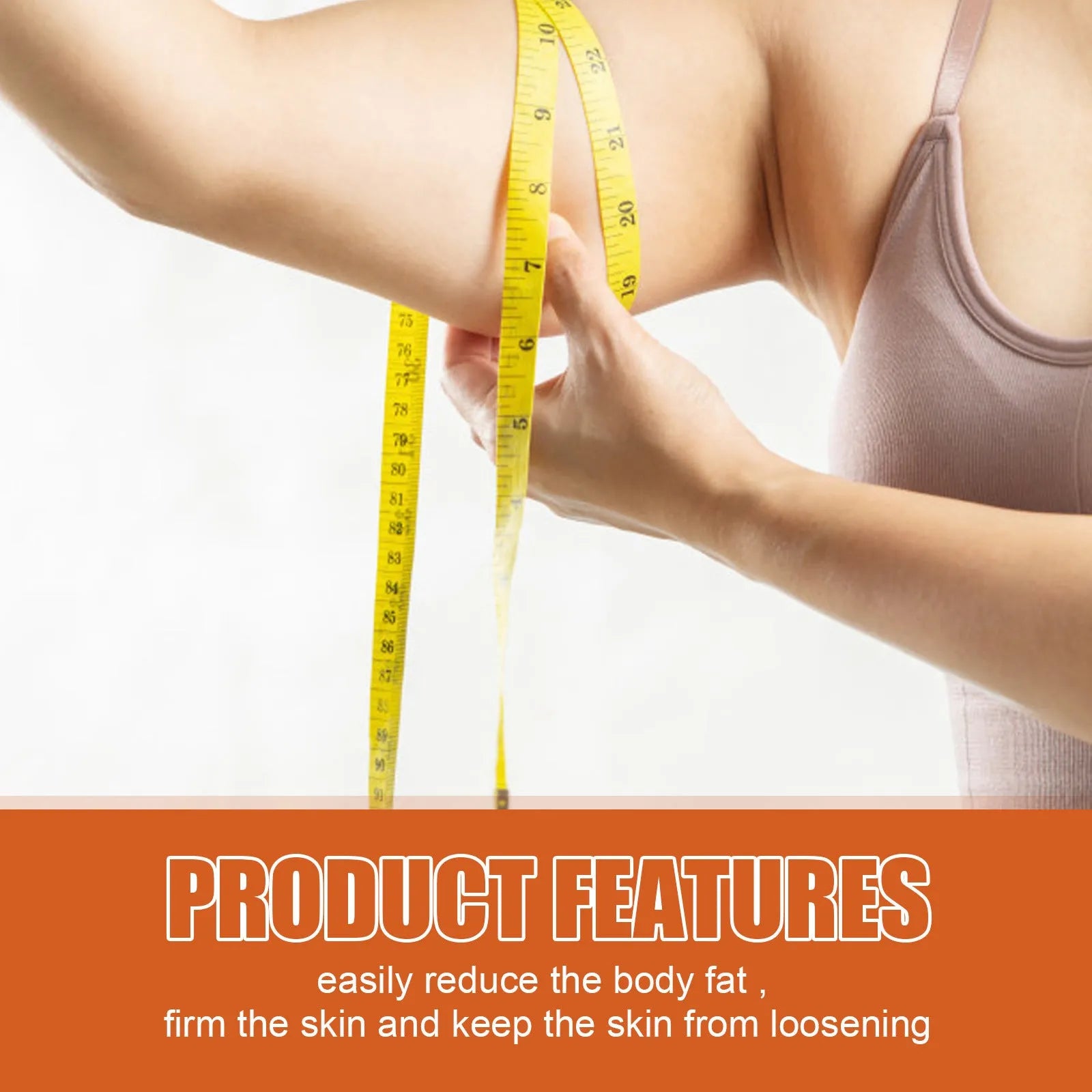 20g tube of body firming massage cream with ingredients like Sophora flavescens and ginger.