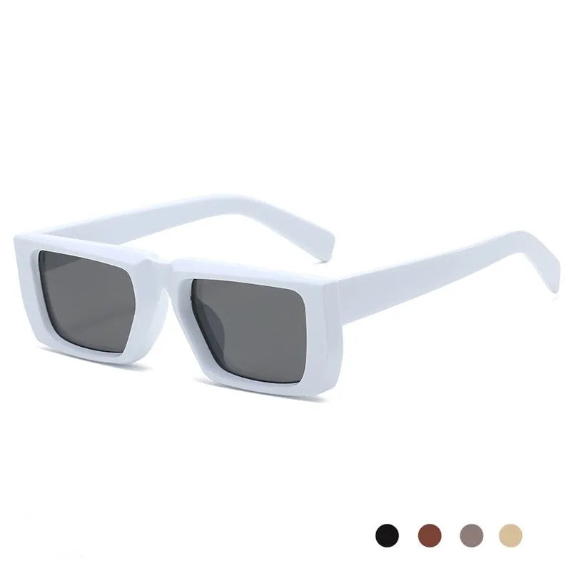 Y2K street fashion sunglasses with UV400 protection in full frame PC construction