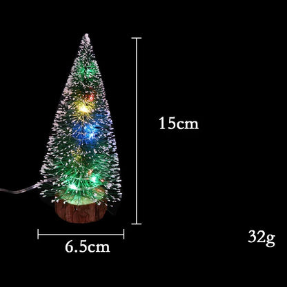 Mini Christmas Tree LED Lights in various sizes with colourful or warm light options