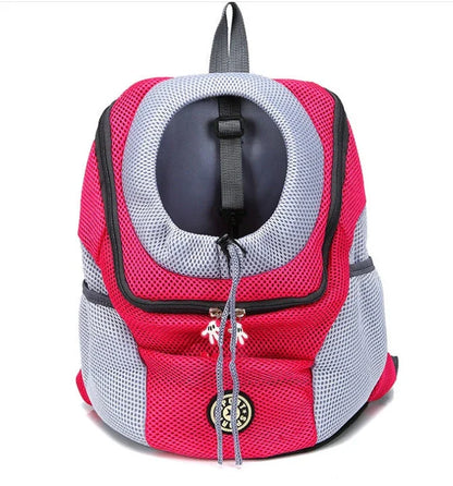 Stylish and comfortable pet carrier backpack in various colors and sizes, suitable for cats and dogs of different weights