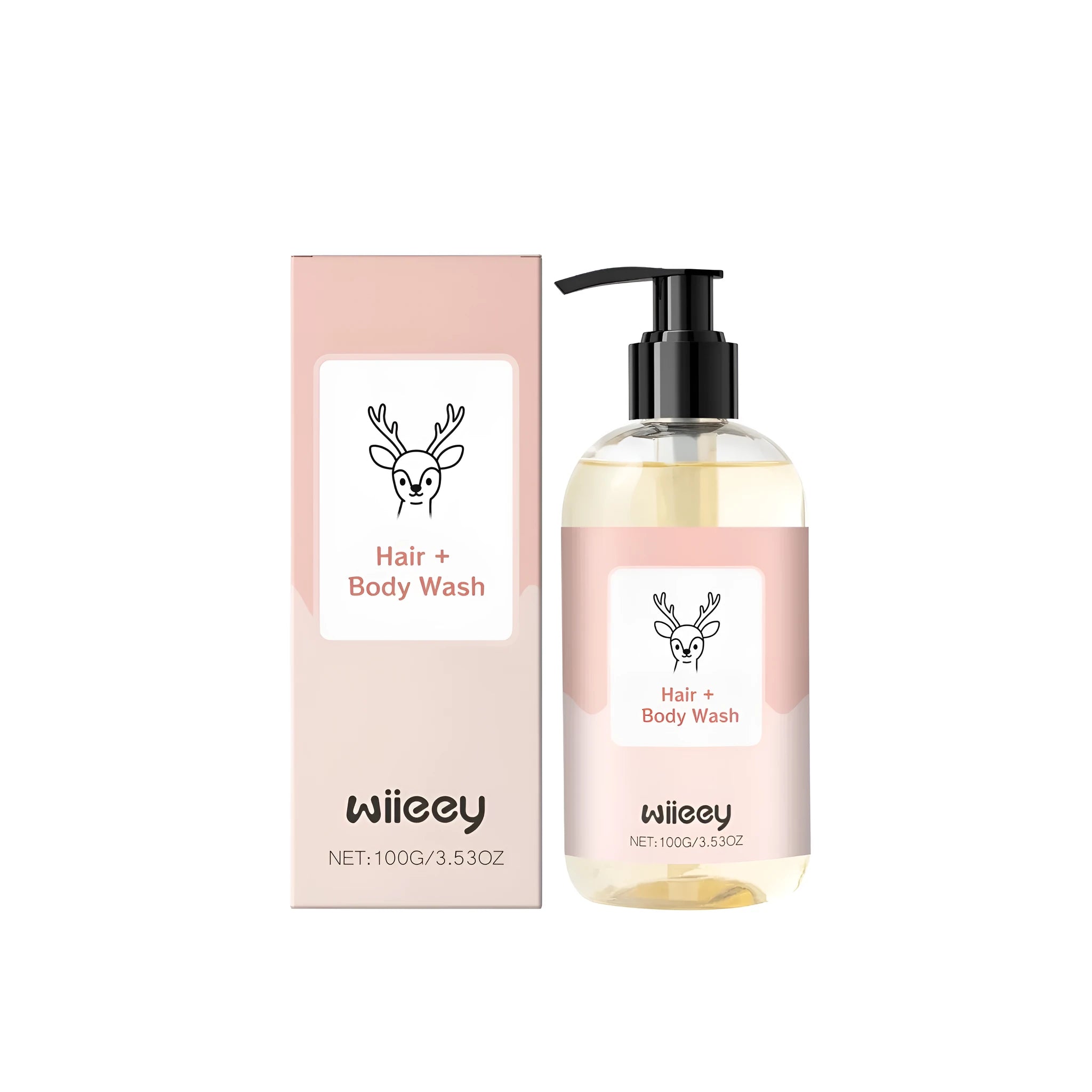 100g bottle of two-in-one low sensitivity body wash and bath lotion with oat extract and lactobacillus fermentation