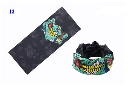 Seamless Outdoor Turban in versatile use as headscarf, scarf, and more