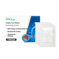 Four-pack of nursing foot patches with ginger, mugwort root, and lavender oil ingredients.
