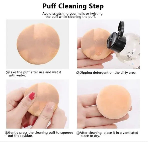 50ml makeup brush cleaning liquid in a compact 9x3x3cm bottle