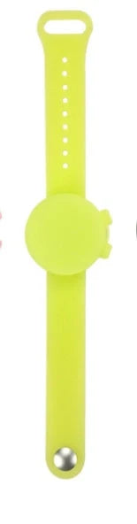 Outdoor silicone wristband hand sanitizer disinfectant bracelet in various colours