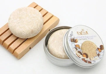 Natural Plant Shampoo Bar with essential oils for nourishing hair care