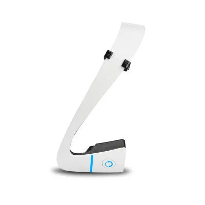 LF-18 Bluetooth sport earphone in white with in-ear fit and wireless design