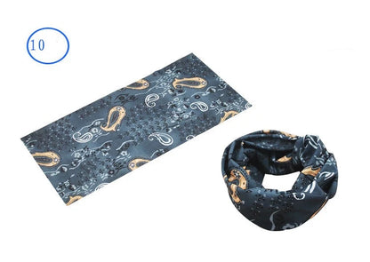 Seamless Outdoor Turban in versatile use as headscarf, scarf, and more