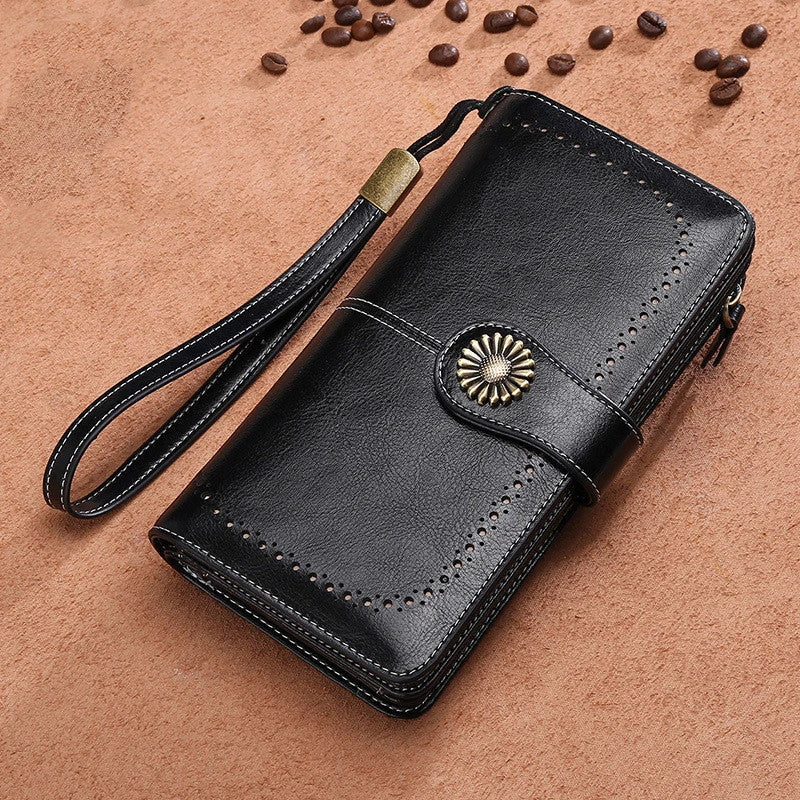 Premium leather wallet in various colors, featuring a stylish and functional design for the modern Kiwi woman